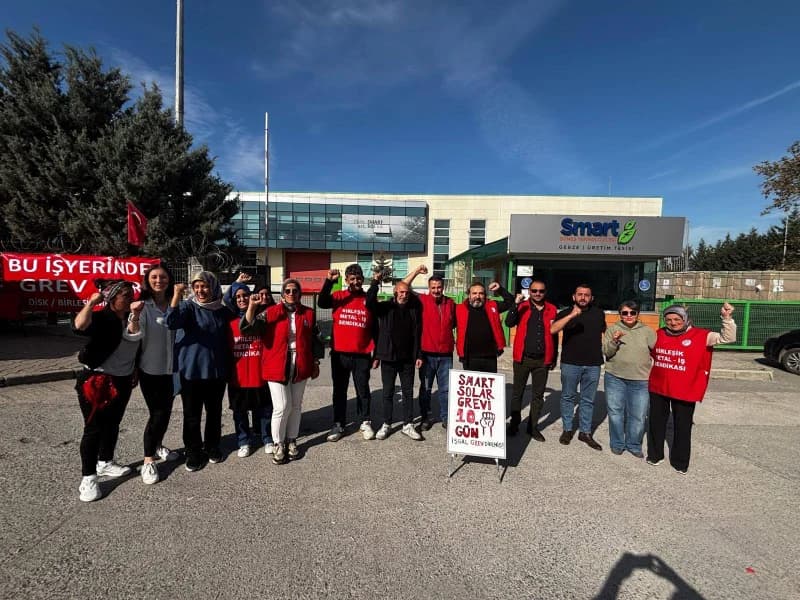 Gebze'de Smart Solar Grevi 10. Gününde Sürüyor!