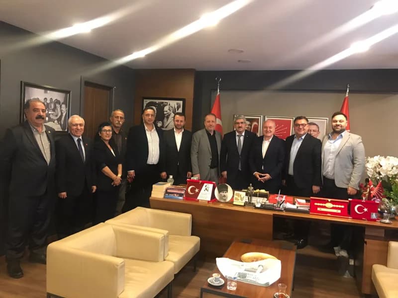 Kocaeli'de KOTO'dan CHP İl Başkanı Arcan'a Ziyaret!