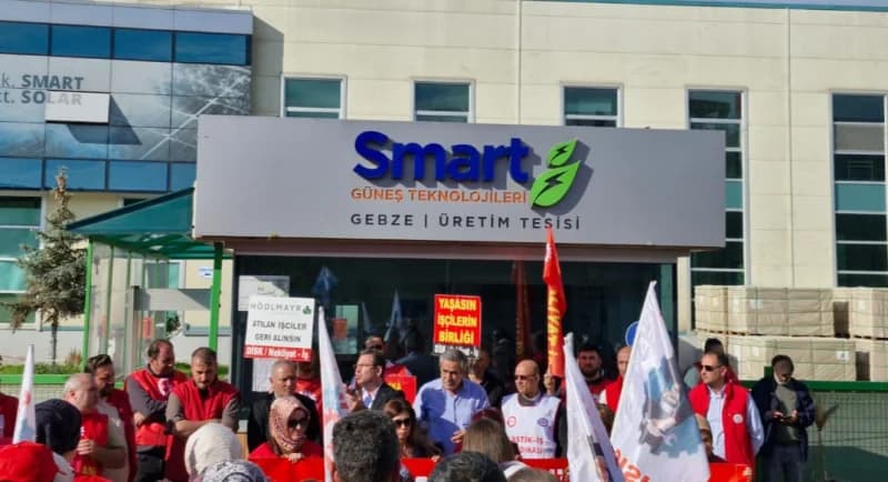Smart Solar İşçileri Grevinin 20. Gününde Dayanışma!
