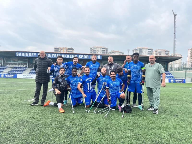 Gebze'de Ampute Futbol Heyecanı!