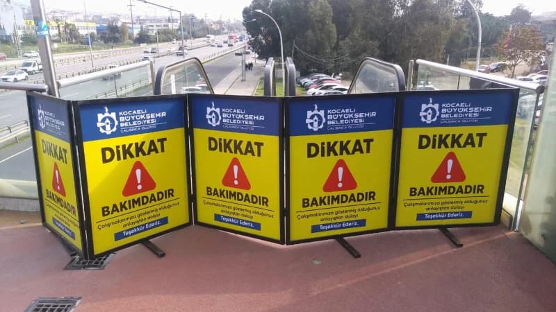 Kocaeli'de Yürüyen Merdivenlere Kasım Ayı Bakımı Başladı!