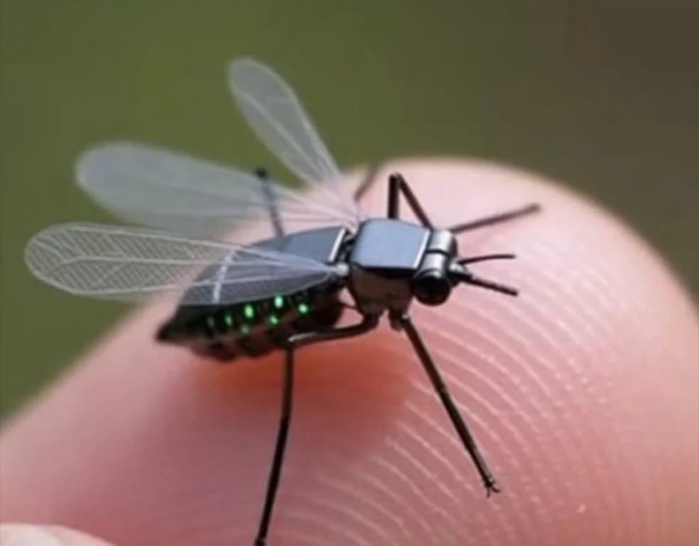 Çin'den sivrisinek boyutunda casus drone!