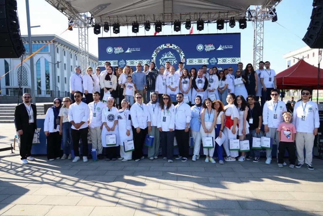 Gastronomi festivalinde lezzet şöleni