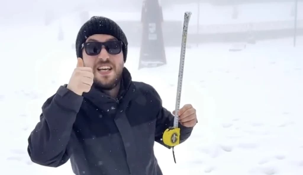 Kartepe'de Mayıs karı: 37 cm'ye ulaştı!
