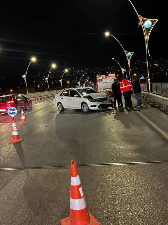 Kocaeli'de kazaya A Takımı'ndan ilk müdahale!