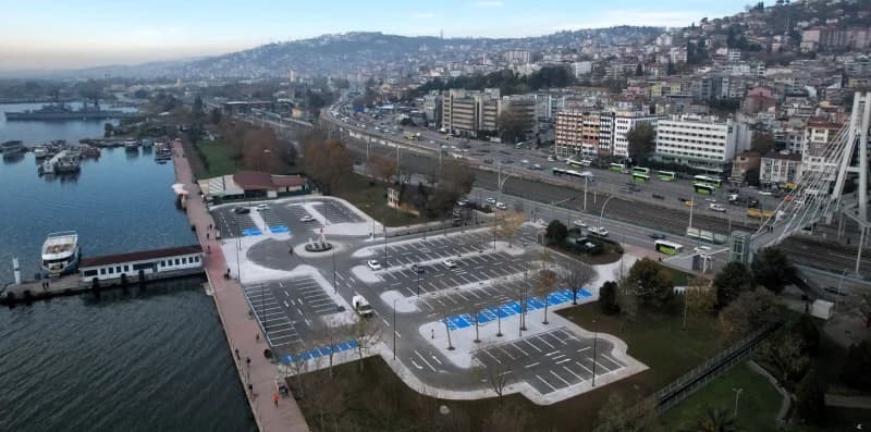 İzmit'te 1 Mart Vapur İskelesi Otoparkı açıldı!