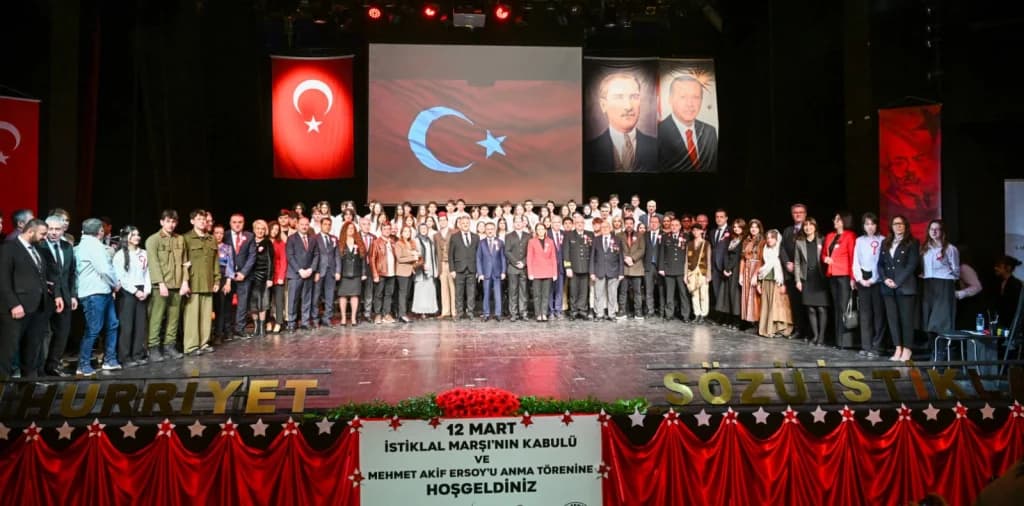 12 Mart İstiklal Marşı'nın Kabulü İzmit'te anıldı