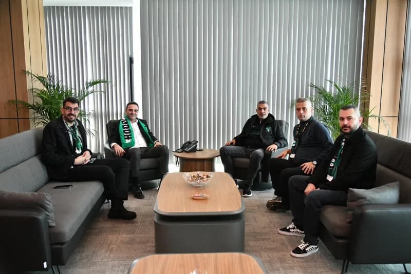 Başkan Özlü, Hodri Meydan'ı ağırladı!