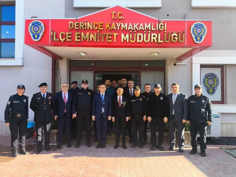Vali İlhami Aktaş, Derince'de Jandarma ve Emniyet Binalarında!
