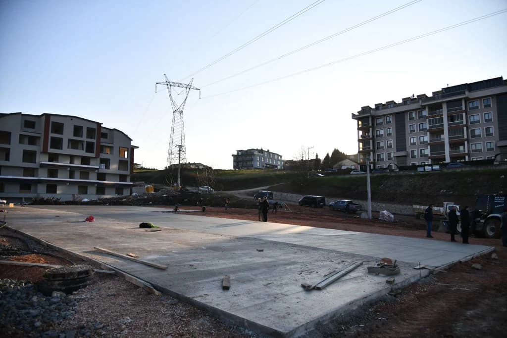 Yeşilyurt Millet Bahçesi'nde çalışmalar hızla ilerliyor!