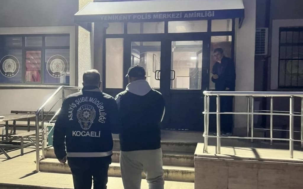 9 yıl hapis cezası olan firari Derince'de yakalandı!