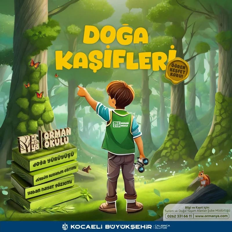 Kocaeli'de Ara Tatil Etkinlikleri Başlıyor!