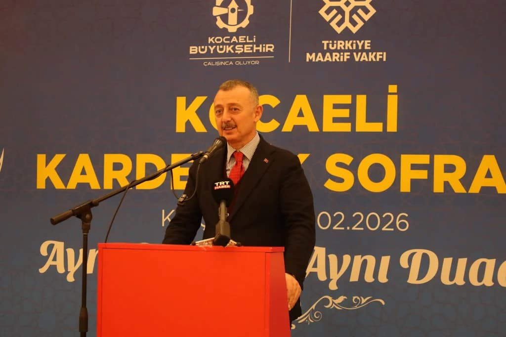 Başkan Büyükakın Kuzey Makedonya'da iftar sofrasına konuk oldu