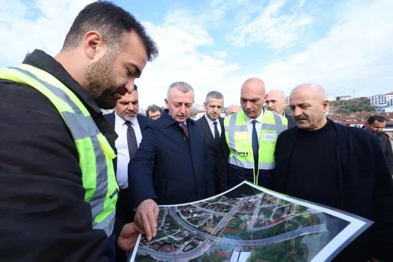 Büyükakın, Eskihisar Kavşağı'nda son durumu inceledi!