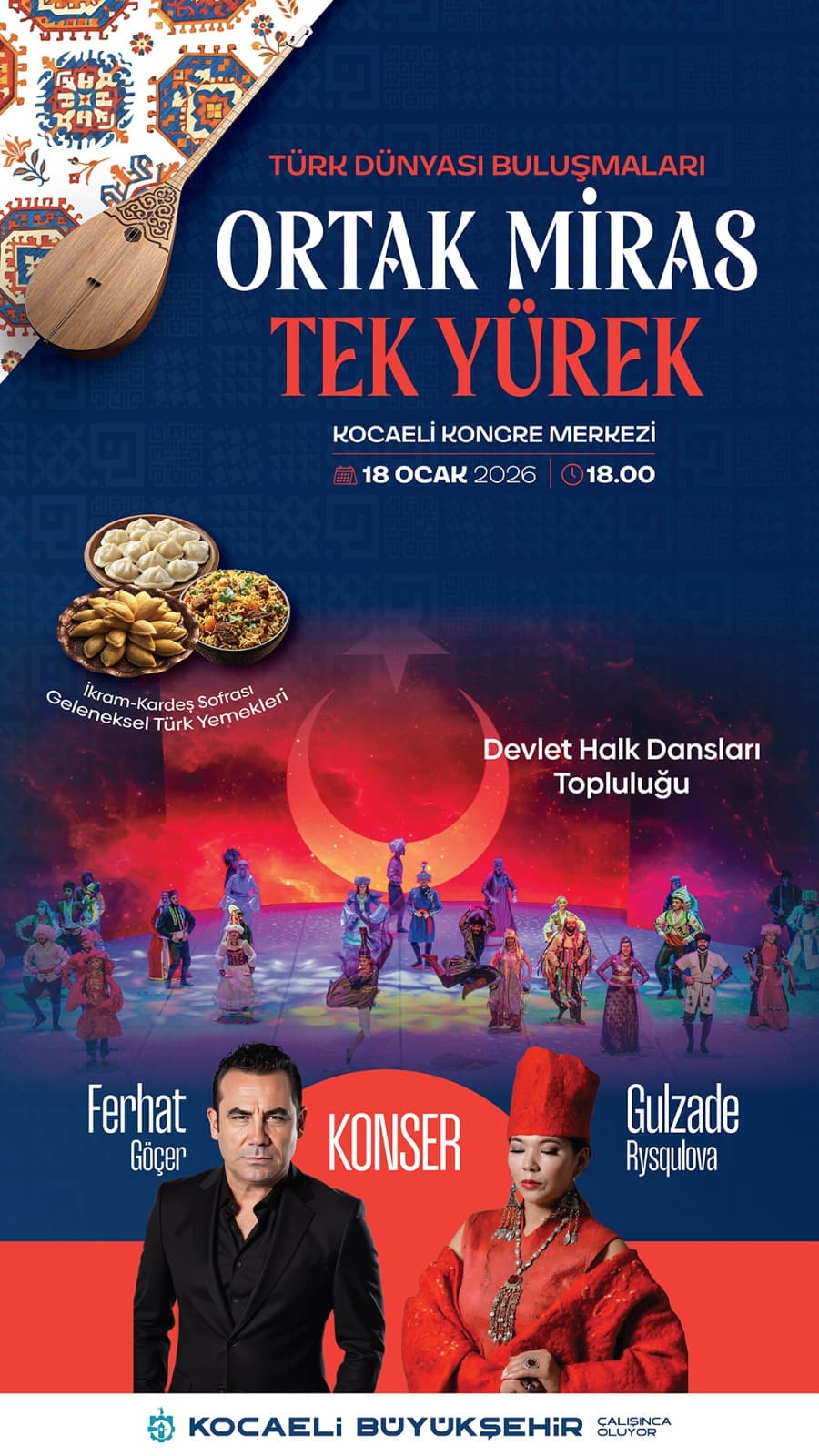 Kocaeli'de Ortak Miras Tek Yürek Etkinliği!