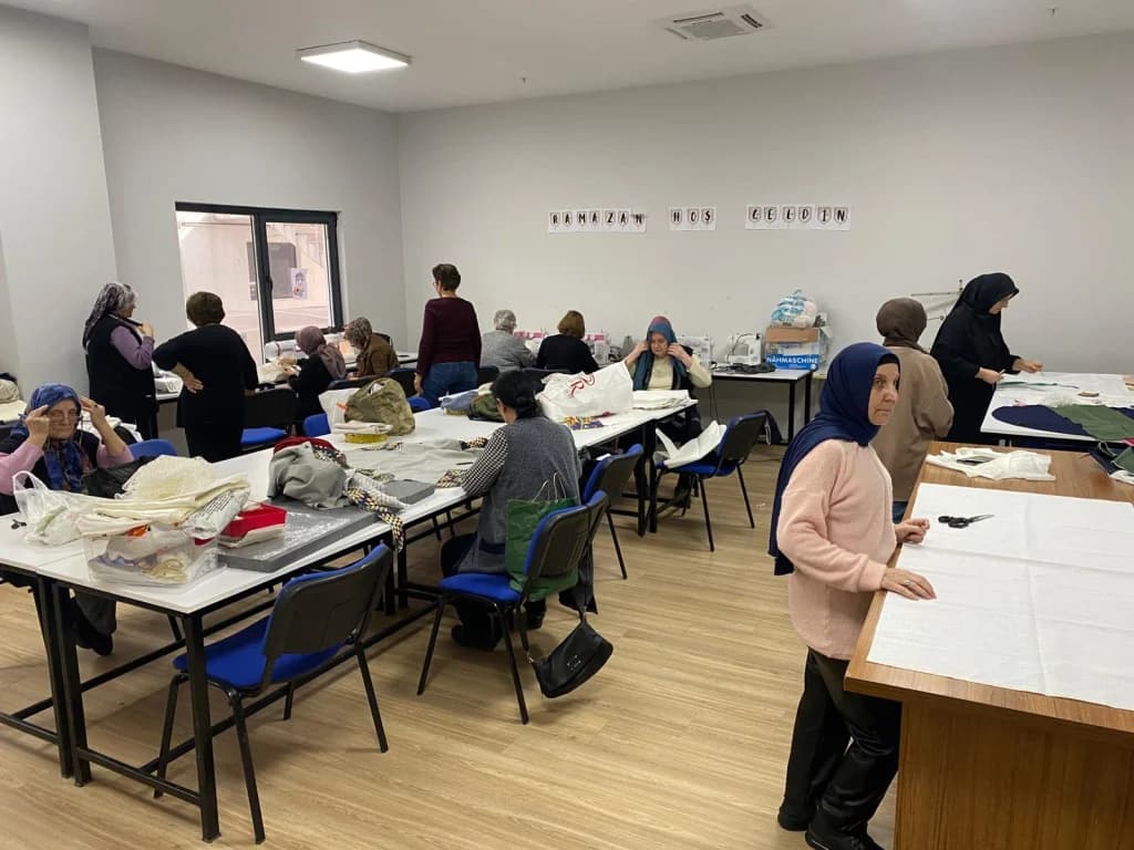 DER-MEK'te ücretsiz mesleki eğitimler devam ediyor