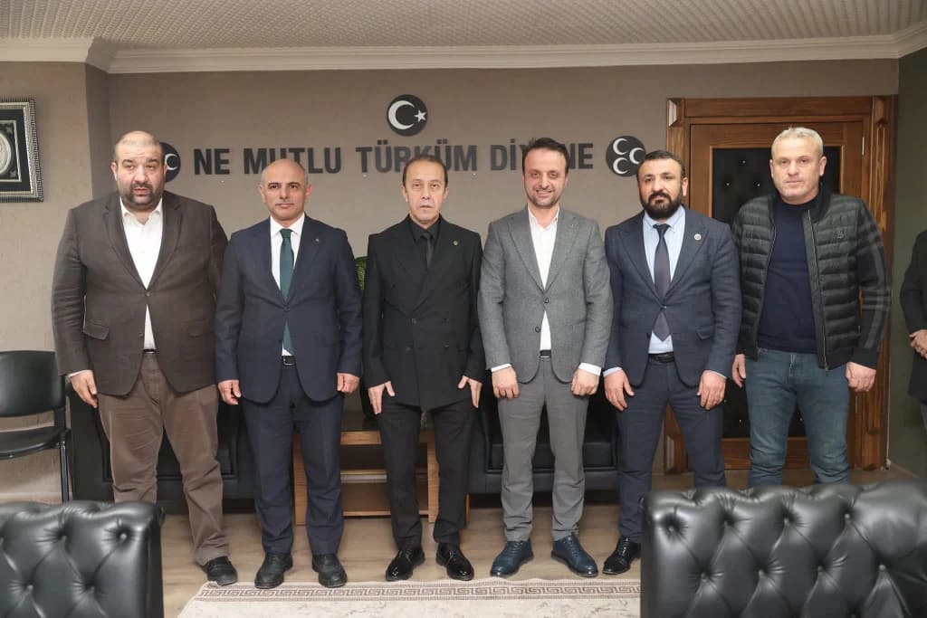 Körfez'de Cumhur İttifakı'ndan MHP İl Başkanlığı'na ziyaret