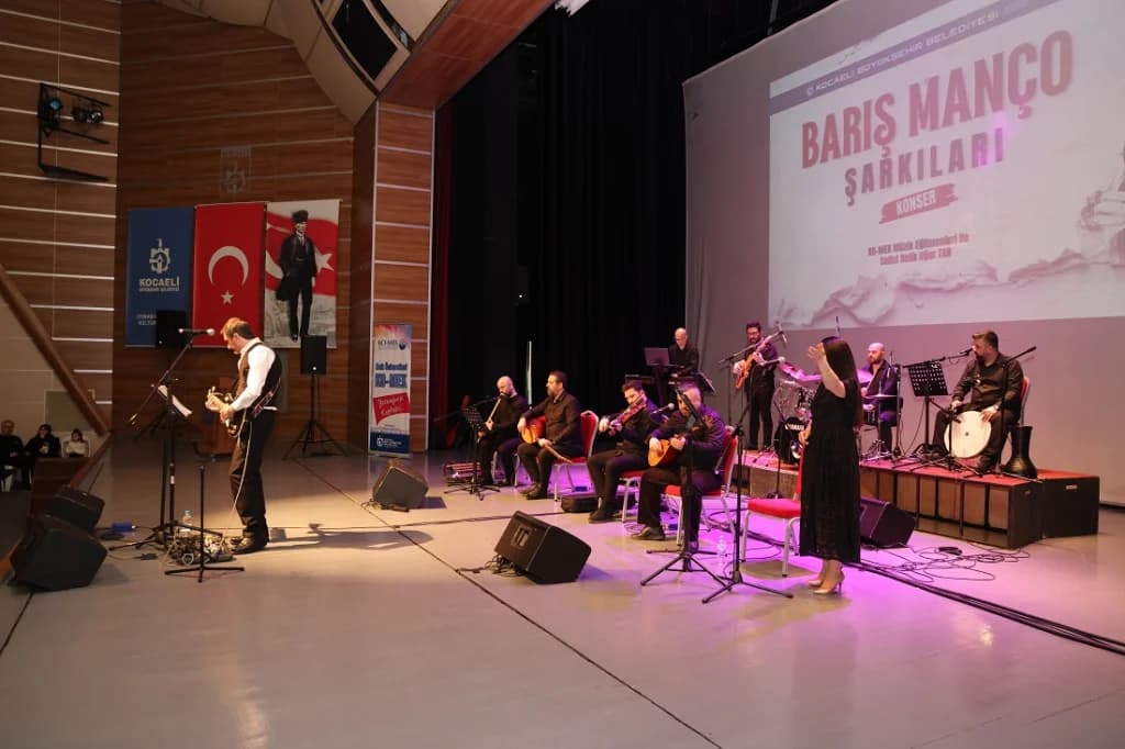 Barış Manço’nun şarkılarıyla nostalji dolu gece