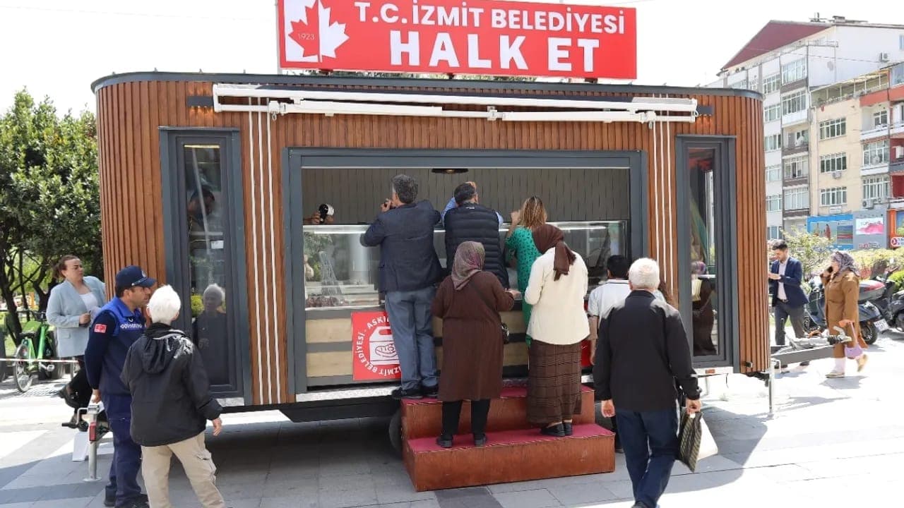 Kuruçeşme'de Uygun Fiyatlı Et Satışı Başladı!