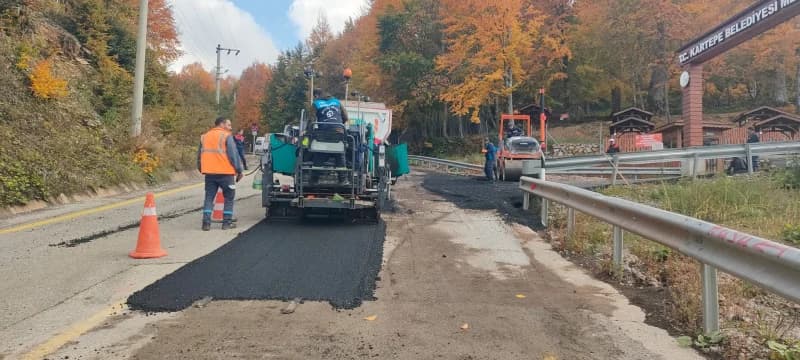 Kartepe zirve yolunda hazırlıklar tamam!