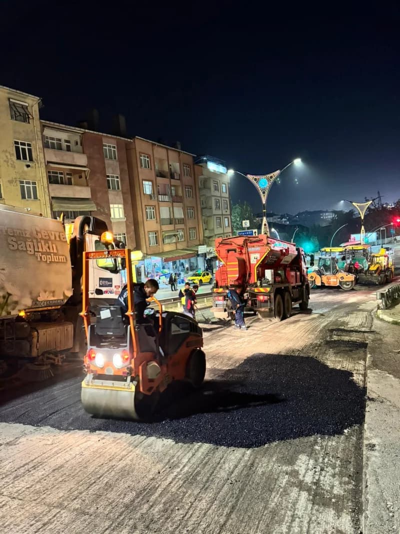 İzmit Santral Rampası'ndaki Çalışma Tamamlanıyor!