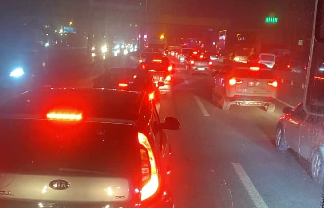 İzmit–Gölcük Yeni Yolda Trafik Çilesi!