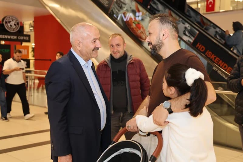 Gebze Center'da Başkan Büyükgöz'den Esnaf Ziyareti!