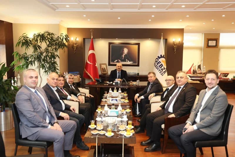 Gebze'de Shumen Belediye Başkanı Kristov Ağırladı!