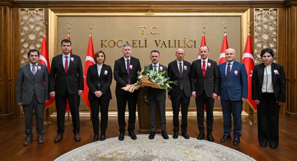 Vali Aktaş, Vergi Haftası nedeniyle İl Defterdarı Eşgin'i kabul etti