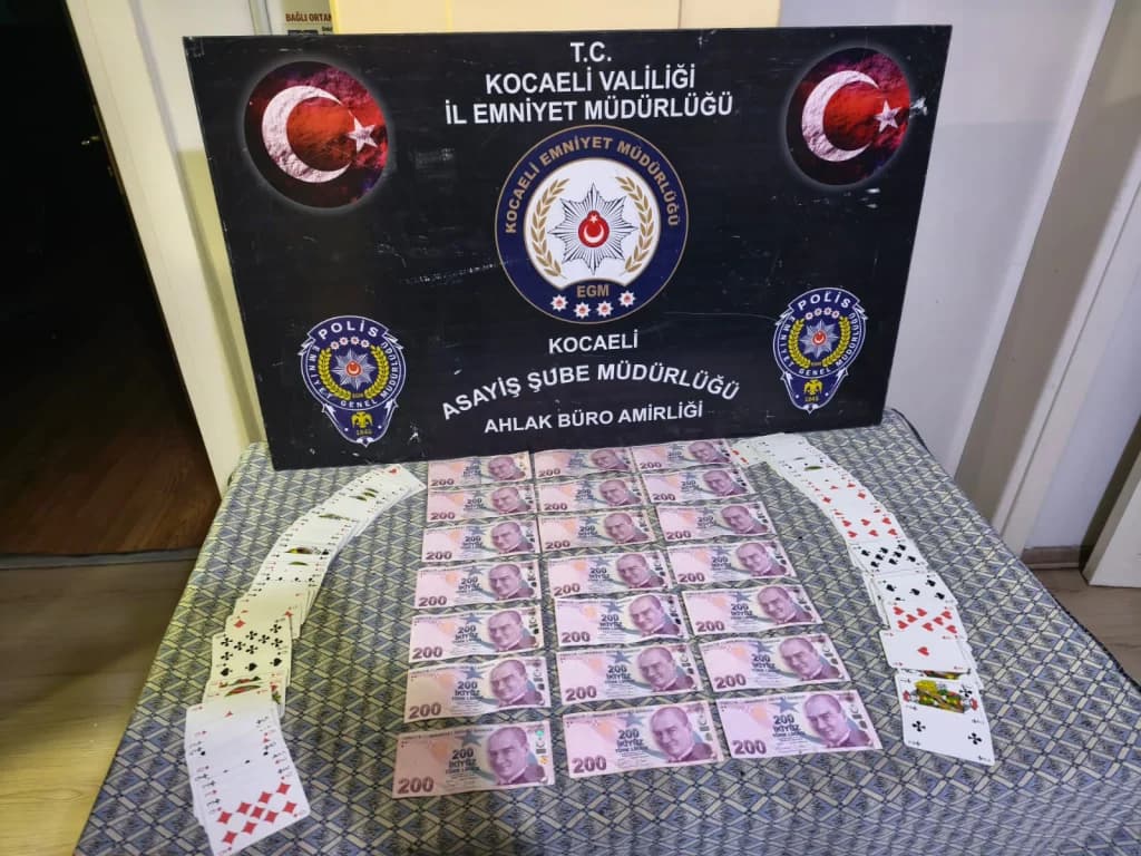 Karamürsel'de kumar baskını: Ramazan ayında sıkı denetim!