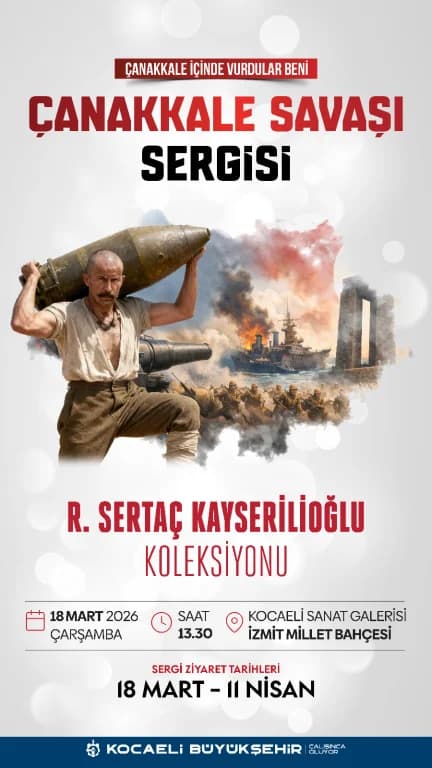 Çanakkale Zaferi'nin 111. Yılı Sergisi İzmit'te
