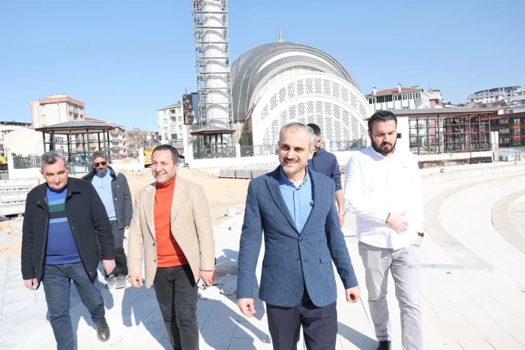 Çayırova Kent Meydanı projesinde sona yaklaşılıyor