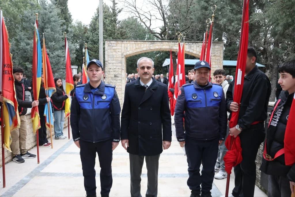 Çayırova'da Çanakkale şehitleri dualarla anıldı
