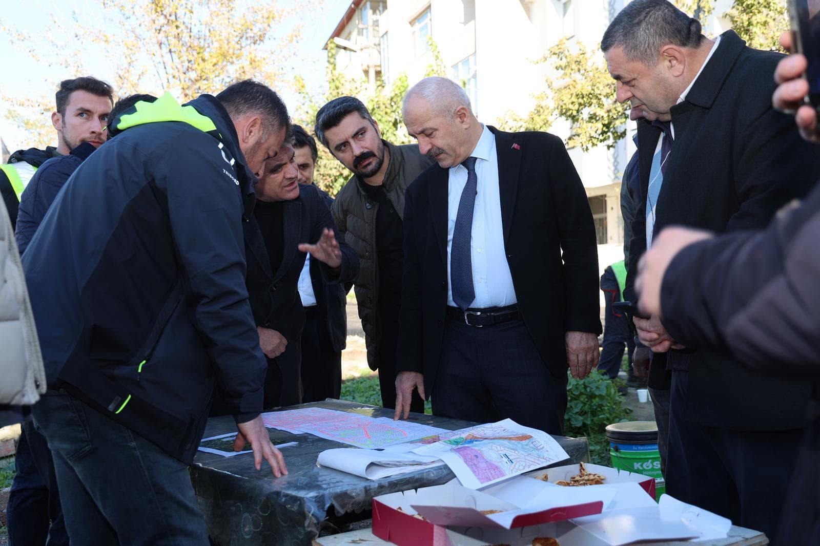 Gebze'de Topçular ve İstasyon Caddesi Arasında Yol Çalışması!