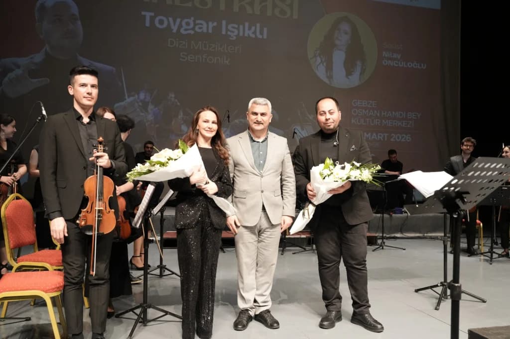 Dizi müzikleri senfonik yorumu Gebze'yi büyüledi