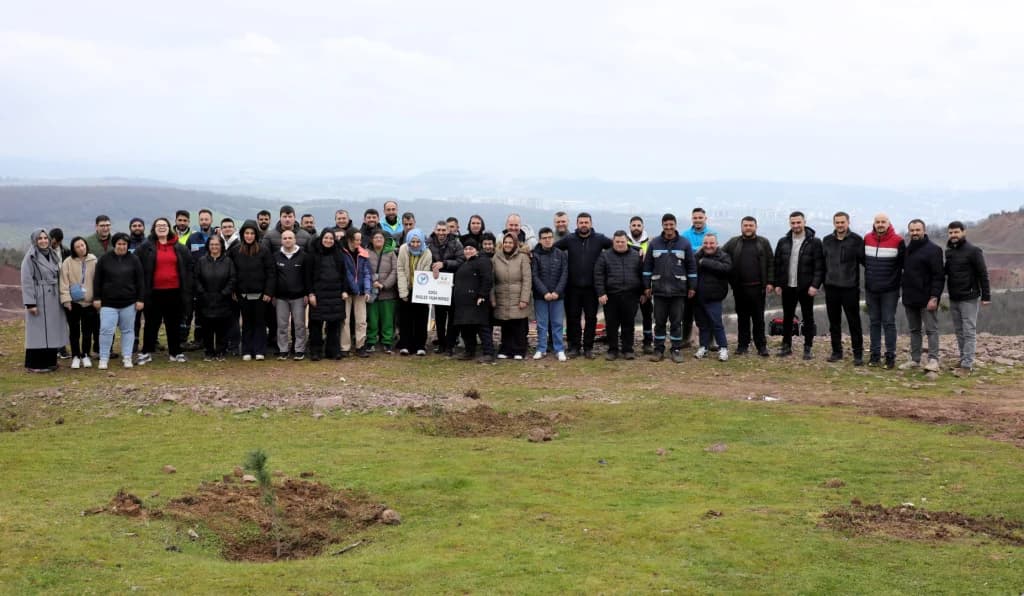 Engelsiz Yaşam Merkezi öğrencileri fidan dikti