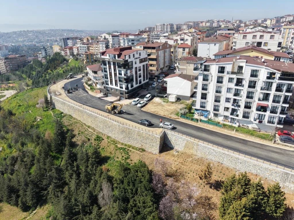 Gebze'de Tatlıkuyu Mahallesi'nde asfalt serimi tamamlandı