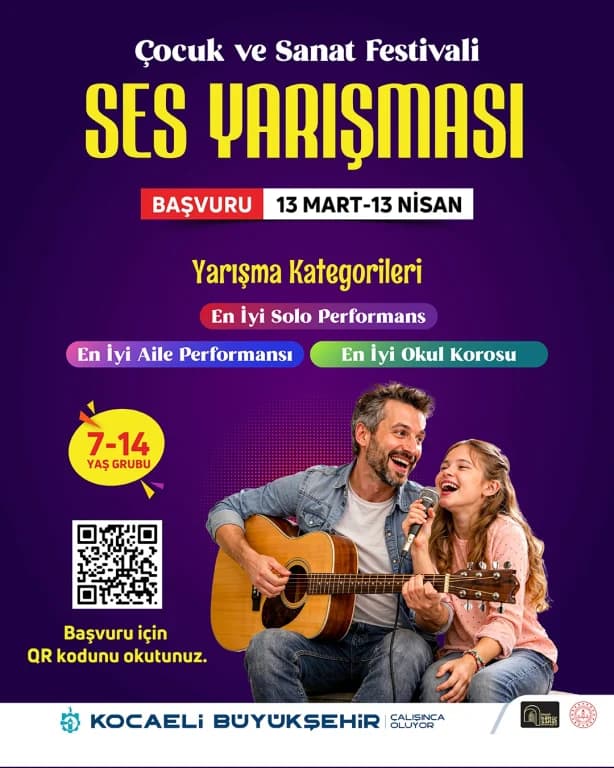 Geleceğin müzisyenleri sahnede: 23 Nisan'a özel ses yarışması