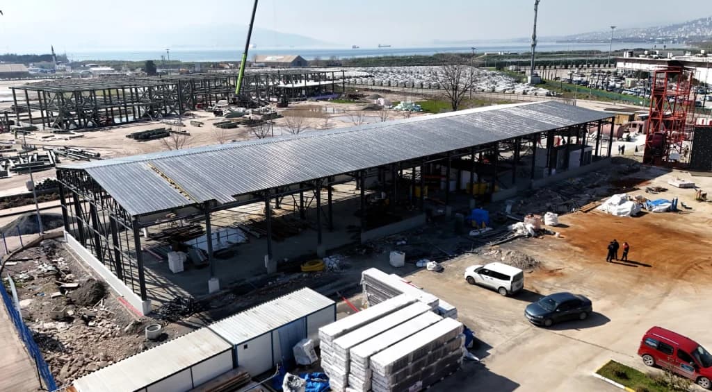 İtfaiye Depo Binası Projesi'nde Sona Yaklaşıldı