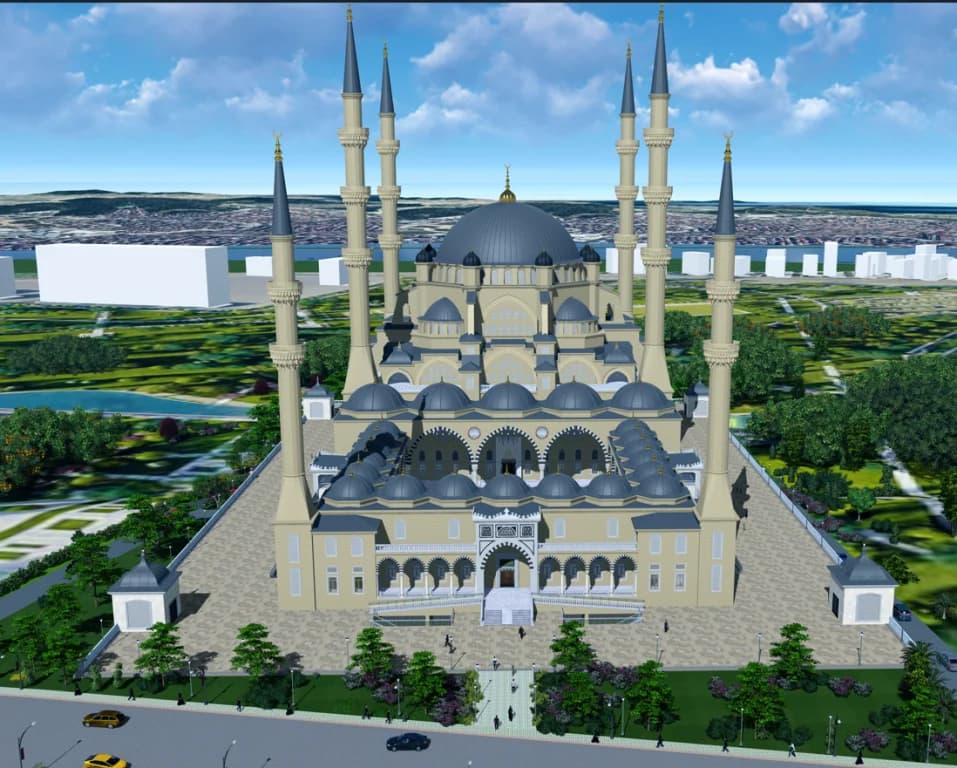 Kocaeli Büyükşehir'den Gebze'ye dev cami projesi