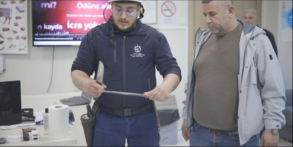 Kocaeli'de kurban kesimi uygulamalı öğrenildi