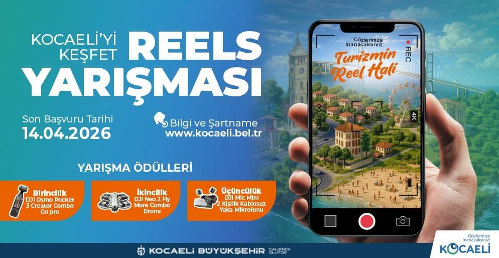 Kocaeli'yi 60 Saniyede Anlat, Ödülü Kap!